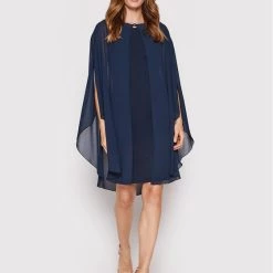 Rinascimento Γυναίκες Κοκτέιλ Φορέματα Φόρεμα κοκτέιλ CFC0108684003 Σκούρο μπλε Slim Fit -Rinascimento Εκπτώσεις unnamed file 2915