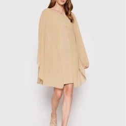 Rinascimento Γυναίκες Κοκτέιλ Φορέματα Φόρεμα κοκτέιλ CFC0108684003 Μπεζ Slim Fit -Rinascimento Εκπτώσεις unnamed file 2920