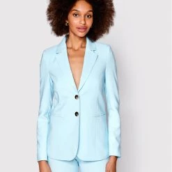 Rinascimento Γυναίκες Σακάκια & Μπλέιζερ Μπλέιζερ CFC0108699003 Μπλε Regular Fit