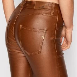 Rinascimento Γυναίκες Υφασμάτινα Παντελόνια Παντελόνι υφασμάτινο CFC0110177003 Καφέ Slim Fit -Rinascimento Εκπτώσεις unnamed file 295