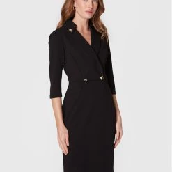 Rinascimento Γυναίκες Κοκτέιλ Φορέματα Φόρεμα κοκτέιλ CFC0110558003 Μαύρο Regular Fit