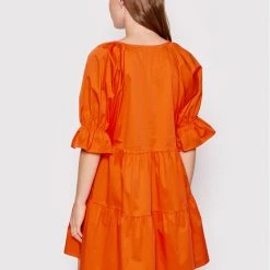 Rinascimento Γυναίκες Καθημερινά Φορέματα Φόρεμα καθημερινό CFC0018564002 Πορτοκαλί Relaxed Fit -Rinascimento Εκπτώσεις unnamed file 3016