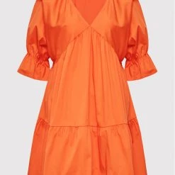 Rinascimento Γυναίκες Καθημερινά Φορέματα Φόρεμα καθημερινό CFC0018564002 Πορτοκαλί Relaxed Fit -Rinascimento Εκπτώσεις unnamed file 3018