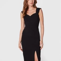 Rinascimento Γυναίκες Κοκτέιλ Φορέματα Φόρεμα κοκτέιλ CFC0018684002 Μαύρο Slim Fit