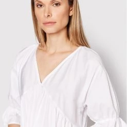 Rinascimento Γυναίκες Καλοκαιρινά Φορέματα Φόρεμα καλοκαιρινό CFC0018564002 Λευκό Relaxed Fit -Rinascimento Εκπτώσεις unnamed file 3022