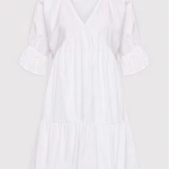 Rinascimento Γυναίκες Καλοκαιρινά Φορέματα Φόρεμα καλοκαιρινό CFC0018564002 Λευκό Relaxed Fit -Rinascimento Εκπτώσεις unnamed file 3023