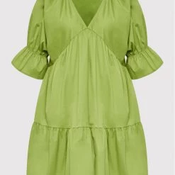 Rinascimento Γυναίκες Καθημερινά Φορέματα Φόρεμα καθημερινό CFC0018564002 Πράσινο Relaxed Fit -Rinascimento Εκπτώσεις unnamed file 3028