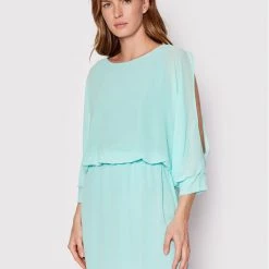 Rinascimento Γυναίκες Καλοκαιρινά Φορέματα Φόρεμα καλοκαιρινό CFC0109743003 Μπλε Regular Fit