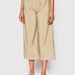 Rinascimento Γυναίκες Παντελόνες Παντελόνα CFC0109166003 Μπεζ Relaxed Fit