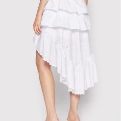 Rinascimento Γυναίκες Φούστα Mini CFC0109322003 Λευκό Regular Fit -Rinascimento Εκπτώσεις unnamed file 3123