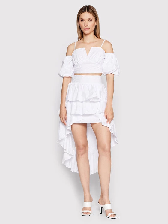 Rinascimento Γυναίκες Μπλουζάκια Μπλουζάκι CFC0109319003 Λευκό Regular Fit 4 Rinascimento Γυναίκες Μπλουζάκια Μπλουζάκι CFC0109319003 Λευκό Regular Fit - Image 2