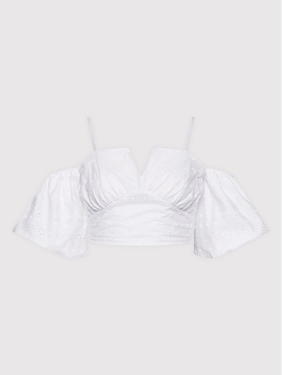 Rinascimento Γυναίκες Μπλουζάκια Μπλουζάκι CFC0109319003 Λευκό Regular Fit 7 Rinascimento Γυναίκες Μπλουζάκια Μπλουζάκι CFC0109319003 Λευκό Regular Fit - Image 5