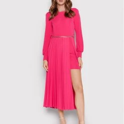 Rinascimento Γυναίκες Κοκτέιλ Φορέματα Φόρεμα κοκτέιλ CFC0018404002 Ροζ Regular Fit