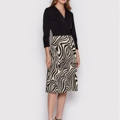 Rinascimento Γυναίκες Καθημερινά Φορέματα Φόρεμα καθημερινό CFC0018424002 Μαύρο Regular Fit