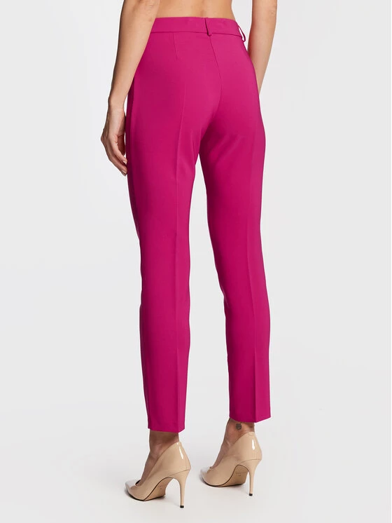 Rinascimento Γυναίκες Υφασμάτινα Παντελόνια Παντελόνι υφασμάτινο CFC0110515003 Ροζ Slim Fit 5 Rinascimento Γυναίκες Υφασμάτινα Παντελόνια Παντελόνι υφασμάτινο CFC0110515003 Ροζ Slim Fit - Image 3