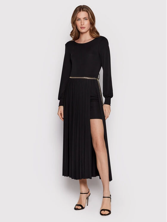 Rinascimento Γυναίκες Κοκτέιλ Φορέματα Φόρεμα κοκτέιλ CFC0018404002 Μαύρο Regular Fit 4 Rinascimento Γυναίκες Κοκτέιλ Φορέματα Φόρεμα κοκτέιλ CFC0018404002 Μαύρο Regular Fit - Image 2