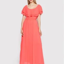 Rinascimento Γυναίκες Βραδινά Φορέματα Φόρεμα βραδινό CFC0109499003 Ροζ Regular Fit