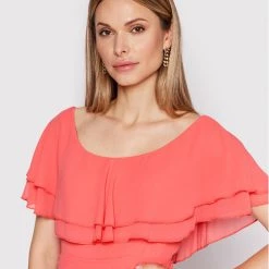 Rinascimento Γυναίκες Βραδινά Φορέματα Φόρεμα βραδινό CFC0109499003 Ροζ Regular Fit -Rinascimento Εκπτώσεις unnamed file 3181