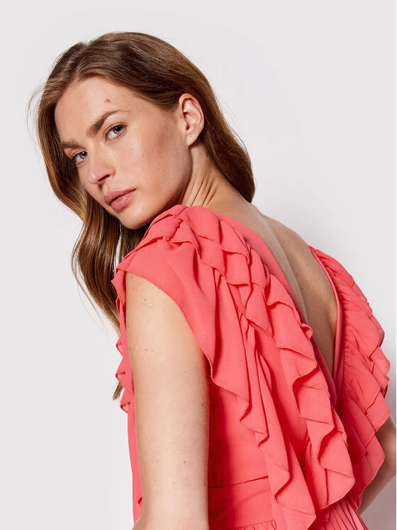 Rinascimento Γυναίκες Βραδινά Φορέματα Φόρεμα βραδινό CFC0109134003 Ροζ Regular Fit 6 Rinascimento Γυναίκες Βραδινά Φορέματα Φόρεμα βραδινό CFC0109134003 Ροζ Regular Fit - Image 4