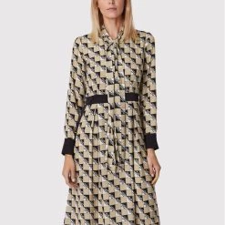 Rinascimento Γυναίκες Καθημερινά Φορέματα Φόρεμα καθημερινό CFC0110674003 Μπεζ Regular Fit