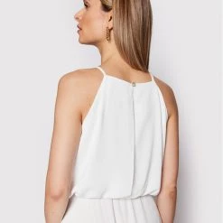 Rinascimento Γυναίκες Καλοκαιρινά Φορέματα Φόρεμα καλοκαιρινό CFC0109437003 Λευκό Regular Fit -Rinascimento Εκπτώσεις unnamed file 3212