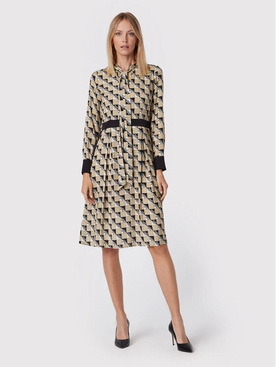 Rinascimento Γυναίκες Καθημερινά Φορέματα Φόρεμα καθημερινό CFC0110674003 Μπεζ Regular Fit 4 Rinascimento Γυναίκες Καθημερινά Φορέματα Φόρεμα καθημερινό CFC0110674003 Μπεζ Regular Fit - Image 2