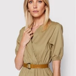 Rinascimento Γυναίκες Καθημερινά Φορέματα Φόρεμα καθημερινό CFC0109384003 Καφέ Regular Fit -Rinascimento Εκπτώσεις unnamed file 3241