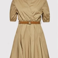 Rinascimento Γυναίκες Καθημερινά Φορέματα Φόρεμα καθημερινό CFC0109384003 Καφέ Regular Fit -Rinascimento Εκπτώσεις unnamed file 3242