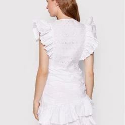 Rinascimento Γυναίκες Καλοκαιρινά Φορέματα Φόρεμα καλοκαιρινό CFC0109136003 Λευκό Slim Fit -Rinascimento Εκπτώσεις unnamed file 3245