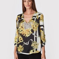 Rinascimento Γυναίκες Μπλουζάκια Μπλουζάκι CFC0110576003 Μαύρο Relaxed Fit