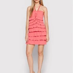 Rinascimento Γυναίκες Κοκτέιλ Φορέματα Φόρεμα κοκτέιλ CFC0109438003 Ροζ Regular Fit -Rinascimento Εκπτώσεις unnamed file 3254