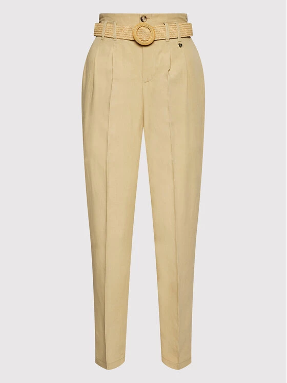 Rinascimento Γυναίκες Υφασμάτινα Παντελόνια Παντελόνι υφασμάτινο CFC0109392003 Μπεζ Regular Fit 7 Rinascimento Γυναίκες Υφασμάτινα Παντελόνια Παντελόνι υφασμάτινο CFC0109392003 Μπεζ Regular Fit - Image 5