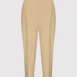 Rinascimento Γυναίκες Υφασμάτινα Παντελόνια Παντελόνι υφασμάτινο CFC0109447003 Μπεζ Regular Fit -Rinascimento Εκπτώσεις unnamed file 3301
