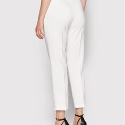 Rinascimento Γυναίκες Υφασμάτινα Παντελόνια Παντελόνι υφασμάτινο CFC0109447003 Λευκό Regular Fit -Rinascimento Εκπτώσεις unnamed file 3304