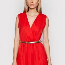 Rinascimento Γυναίκες Καλοκαιρινά Φορέματα Φόρεμα καλοκαιρινό CFC0018569002 Κόκκινο Regular Fit -Rinascimento Εκπτώσεις unnamed file 3316