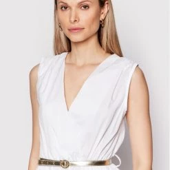 Rinascimento Γυναίκες Καλοκαιρινά Φορέματα Φόρεμα καλοκαιρινό CFC0018569002 Λευκό Regular Fit -Rinascimento Εκπτώσεις unnamed file 3320