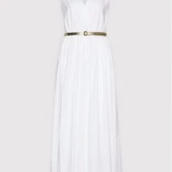 Rinascimento Γυναίκες Καλοκαιρινά Φορέματα Φόρεμα καλοκαιρινό CFC0018569002 Λευκό Regular Fit -Rinascimento Εκπτώσεις unnamed file 3321