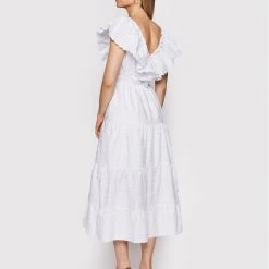 Rinascimento Γυναίκες Καλοκαιρινά Φορέματα Φόρεμα καλοκαιρινό CFC0109167003 Λευκό Regular Fit -Rinascimento Εκπτώσεις unnamed file 3339