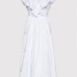 Rinascimento Γυναίκες Καλοκαιρινά Φορέματα Φόρεμα καλοκαιρινό CFC0109167003 Λευκό Regular Fit -Rinascimento Εκπτώσεις unnamed file 3341