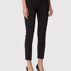 Rinascimento Γυναίκες Υφασμάτινα Παντελόνια Παντελόνι υφασμάτινο CFC0110515003 Μαύρο Slim Fit