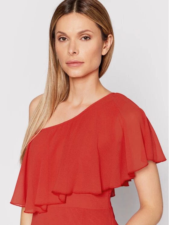 Rinascimento Γυναίκες Βραδινά Φορέματα Φόρεμα βραδινό CFC0109261003 Κόκκινο Regular Fit 6 Rinascimento Γυναίκες Βραδινά Φορέματα Φόρεμα βραδινό CFC0109261003 Κόκκινο Regular Fit - Image 4