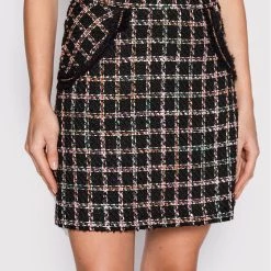 Rinascimento Γυναίκες Φούστα Mini CFC0110467003 Μαύρο Regular Fit