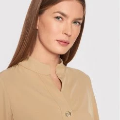 Rinascimento Γυναίκες Καθημερινά Φορέματα Φόρεμα καθημερινό CFC0107736003 Μπεζ Regular Fit -Rinascimento Εκπτώσεις unnamed file 3521