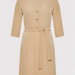 Rinascimento Γυναίκες Καθημερινά Φορέματα Φόρεμα καθημερινό CFC0107736003 Μπεζ Regular Fit -Rinascimento Εκπτώσεις unnamed file 3522