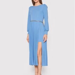 Rinascimento Γυναίκες Κοκτέιλ Φορέματα Φόρεμα κοκτέιλ CFC0018404002 Μπλε Regular Fit