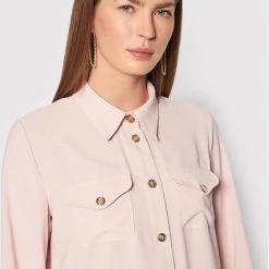 Rinascimento Γυναίκες Casual Πουκάμισα Πουκάμισο CFC0107772003 Ροζ Relaxed Fit -Rinascimento Εκπτώσεις unnamed file 3556