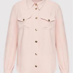 Rinascimento Γυναίκες Casual Πουκάμισα Πουκάμισο CFC0107772003 Ροζ Relaxed Fit -Rinascimento Εκπτώσεις unnamed file 3557