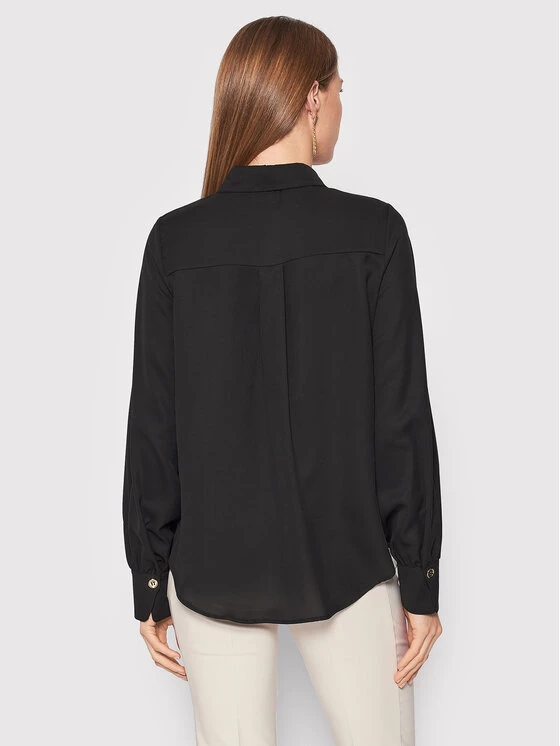 Rinascimento Γυναίκες Casual Πουκάμισα Πουκάμισο CFC0107772003 Μαύρο Relaxed Fit 5 Rinascimento Γυναίκες Casual Πουκάμισα Πουκάμισο CFC0107772003 Μαύρο Relaxed Fit - Image 3