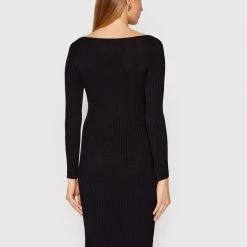 Rinascimento Γυναίκες Πλεκτά Φορέματα Φόρεμα υφασμάτινο CFM0010711003 Μαύρο Slim Fit -Rinascimento Εκπτώσεις unnamed file 3565