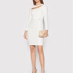 Rinascimento Γυναίκες Κοκτέιλ Φορέματα Φόρεμα κοκτέιλ CFC0107667003 Λευκό Slim Fit -Rinascimento Εκπτώσεις unnamed file 3574